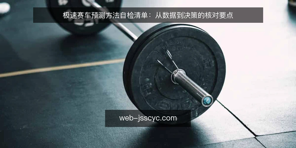 极速赛车预测方法自检清单:从数据到决策的核对要点 — 为什么现在需要审计你的预测流程 配图